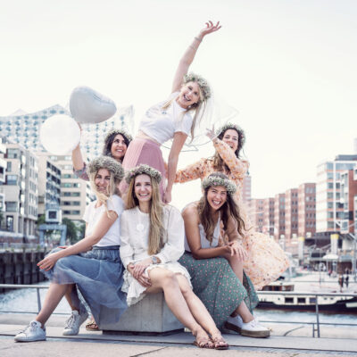 Junggesellinnenabschied Fotoshooting in Hamburg - Mädelsshooting
