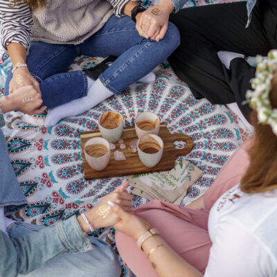 JGA Shooting mit Kakaozeremonie und Herz Meditation - Hamburg - Fotografin